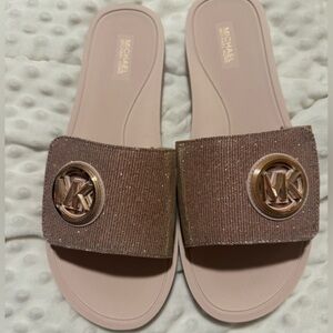 Michael Kors Women's Blush Slide Sandals